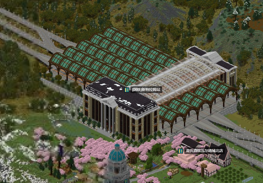 教程/铁路建造指南/image 3.png|新特拉姆站的结构